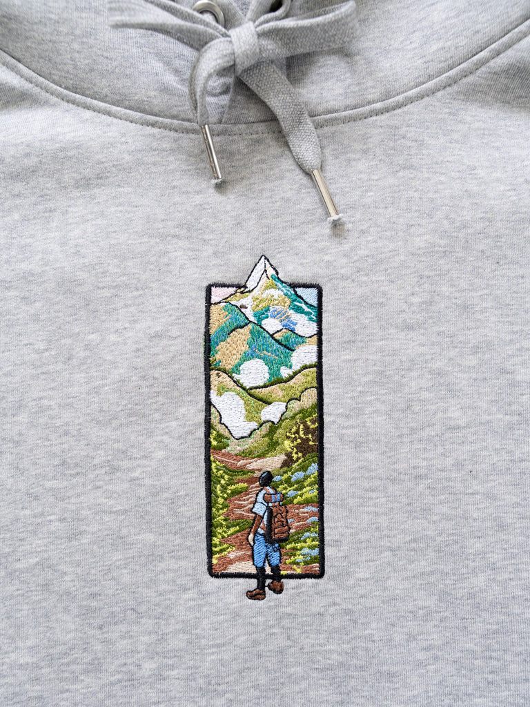 Annapurna | Hoodie Heather Grey - maezen