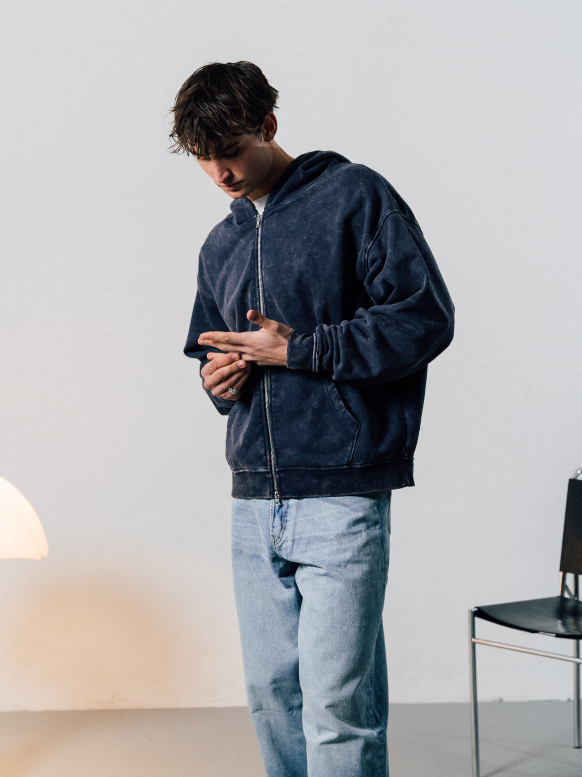 【massnoun】23FW★ M FLOWER HOODIE massnoun】23FW☆ M FLOWER HOODIE