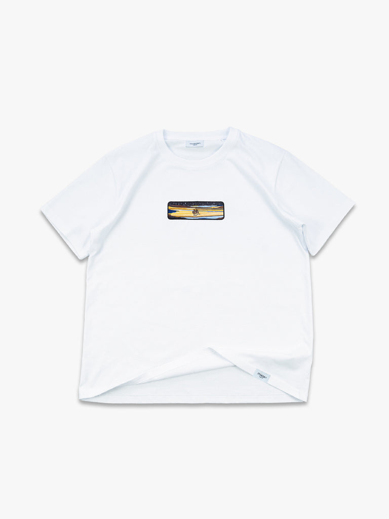 Eclipsed Valley | T-Shirt White - maezen