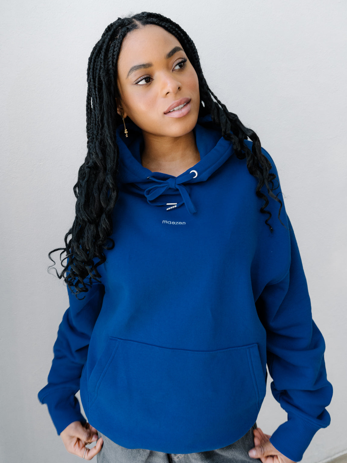 スウェット・トレーナー Malo UXD140F3L38 Sweatshirts Sweaters Blue Lightweight Housemark Logo Sweater - Blue | Levi's® US