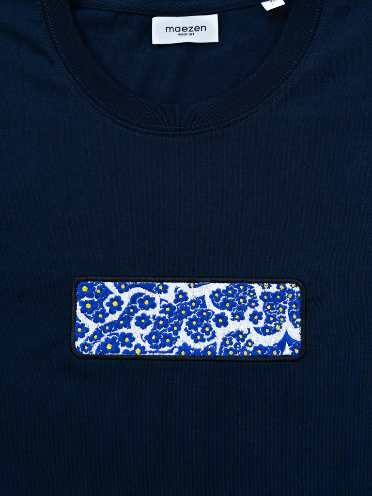 Printemps | T-Shirt Navy Blue - maezen