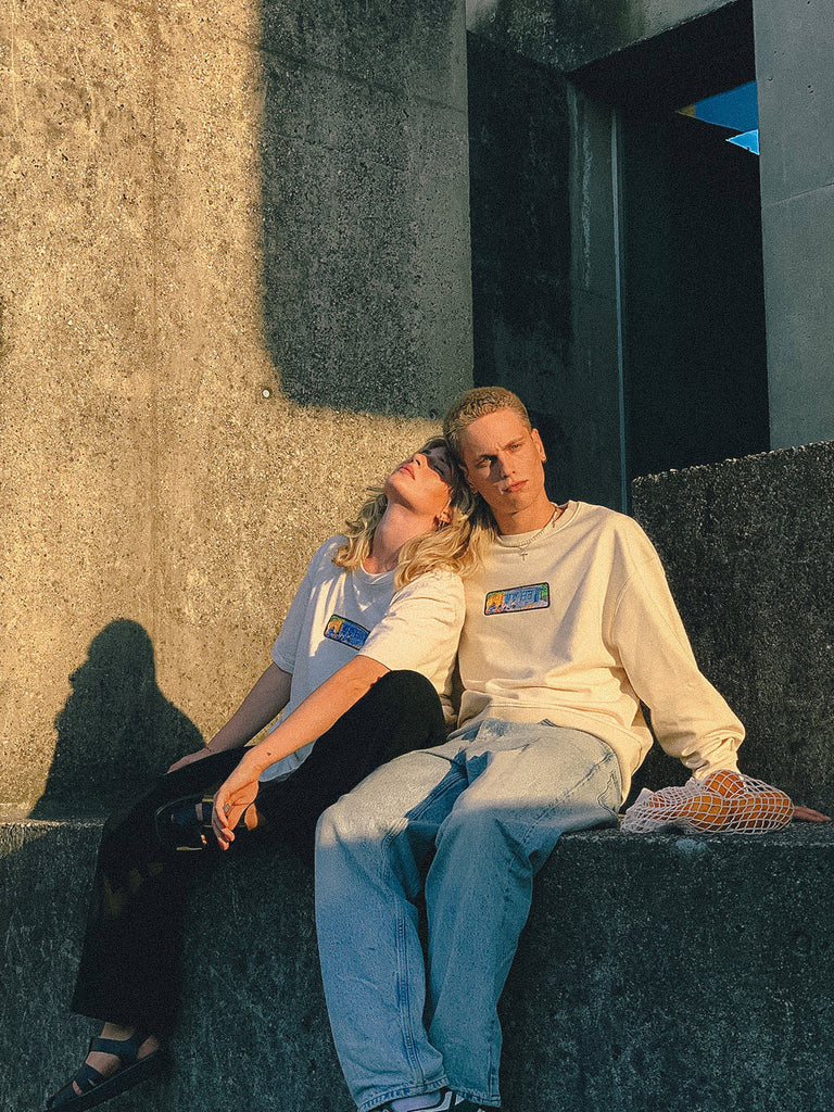 Outside Seating | Sweater Natural Raw - maezen