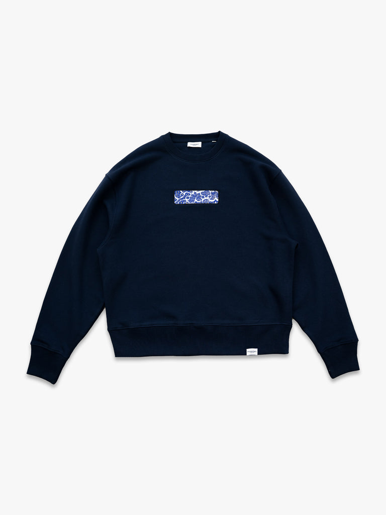 Printemps | Sweater Navy Blue - maezen