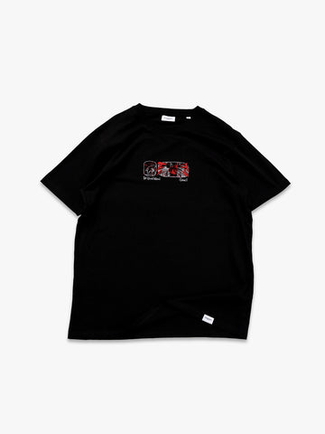 The Stonethrow | T-Shirt Black - maezen