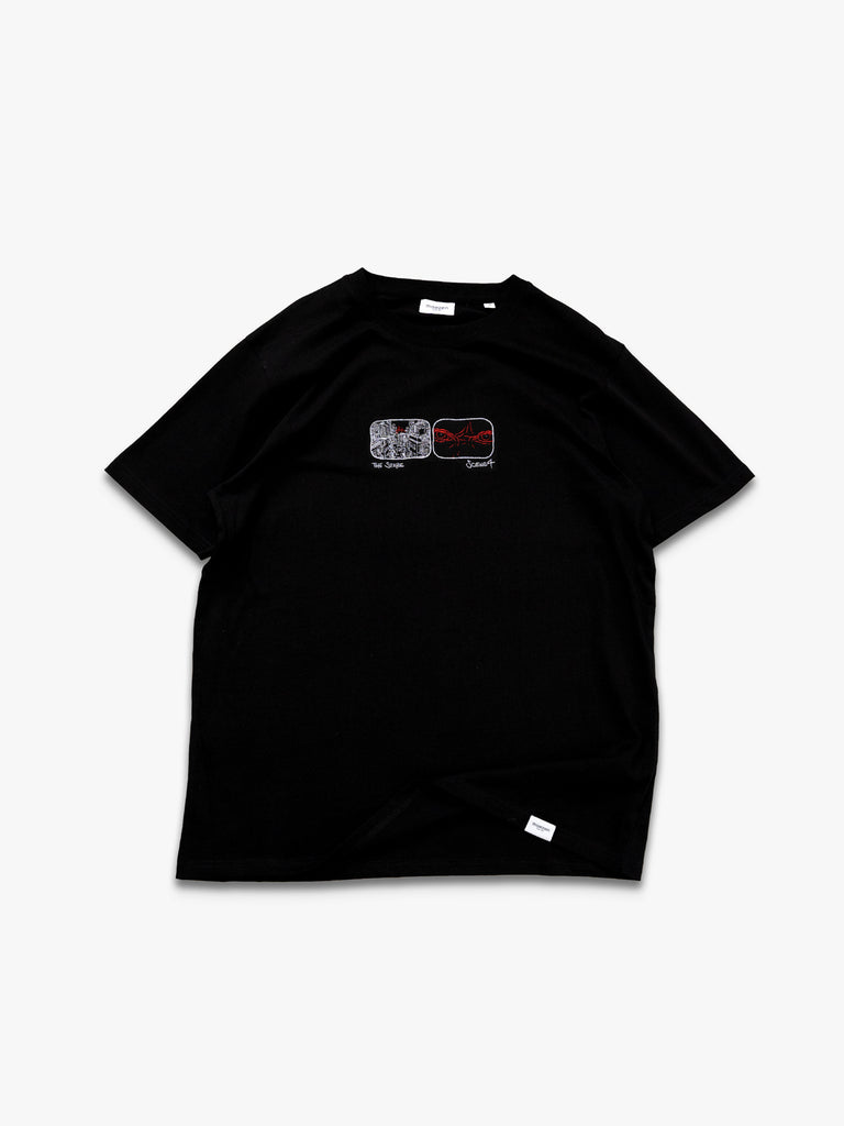 The Stare | T-Shirt Black - maezen