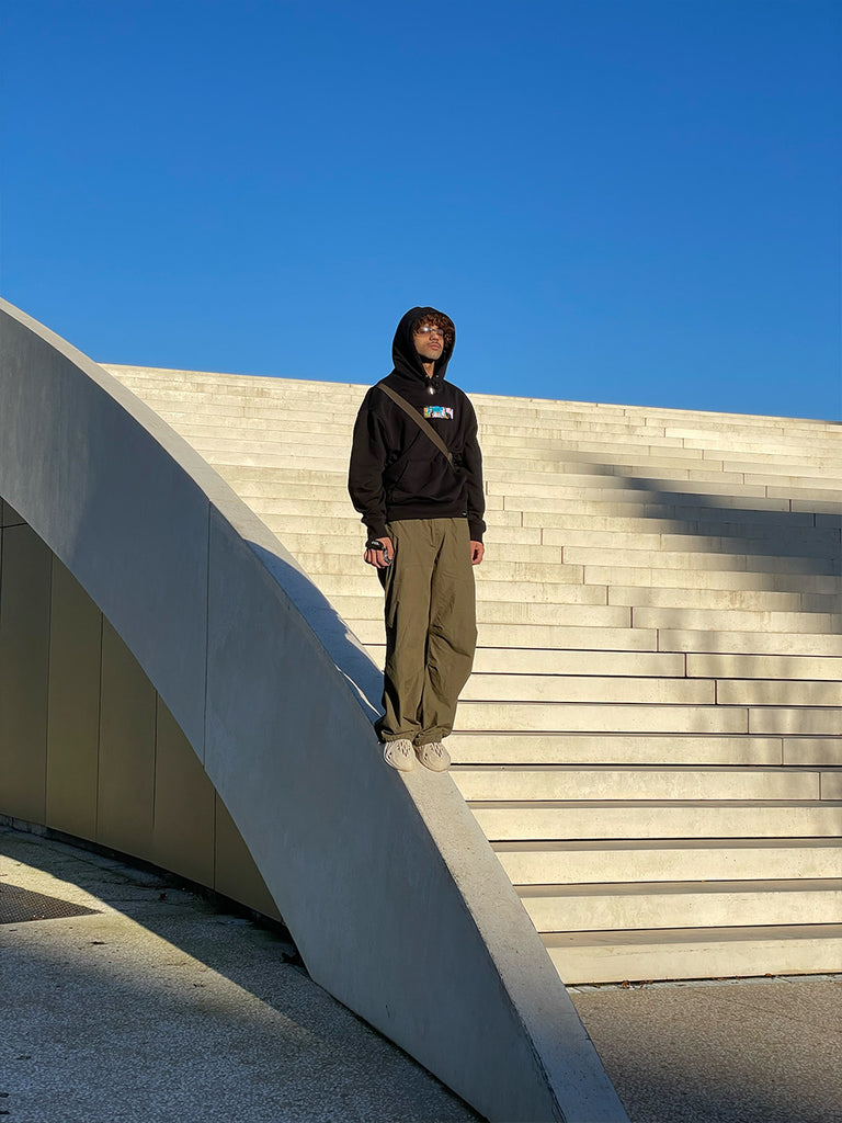 Swimming Break | Hoodie BLACK EDITION – maezen