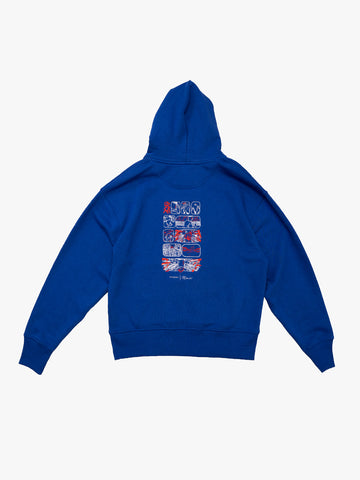 The Loop | Hoodie Worker Blue - maezen