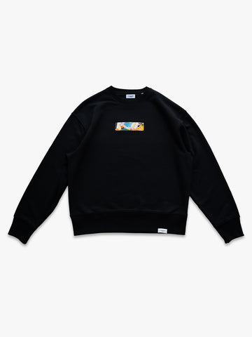 Fresh Orange | Sweater Black - maezen