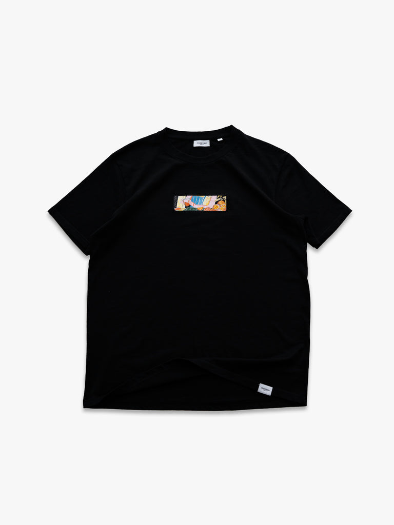 Fresh Orange | T-Shirt Black - maezen