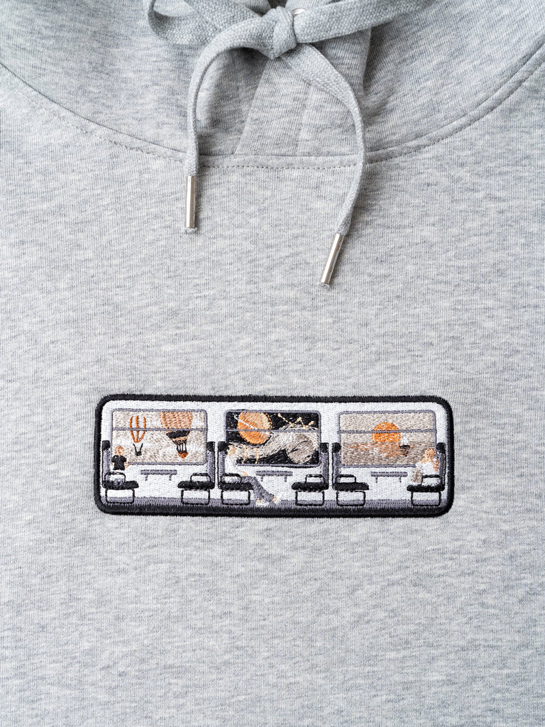 Passengers | Hoodie Grey - maezen