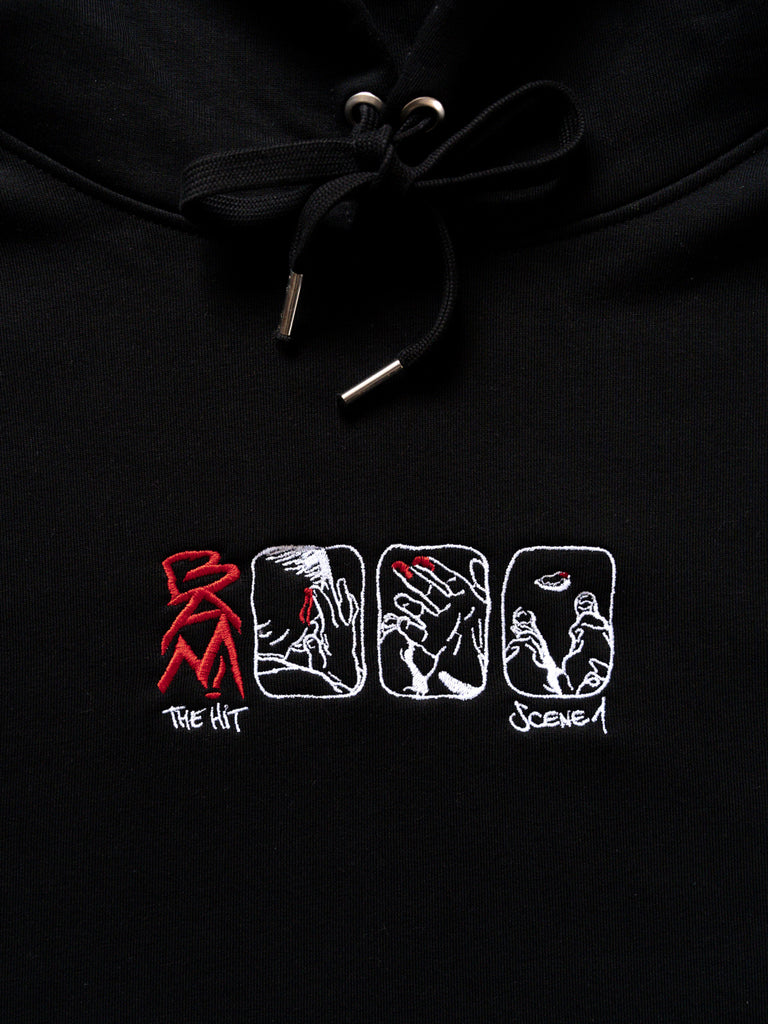 The Hit | Hoodie Black - maezen