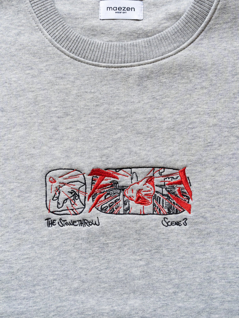 The Stonethrow | Sweater Grey - maezen